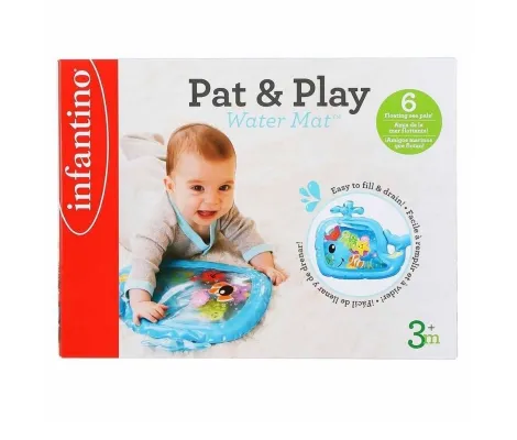 Φουσκωτό παιχνίδι δραστηριοτήτων Infantino Pat & Play Water Mat | Παιδικά παιχνίδια στο Fatsules