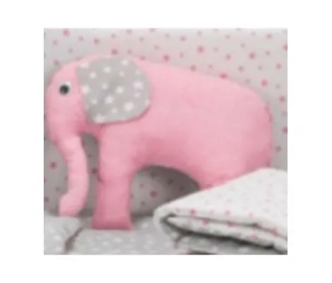 Διακοσμητικό μαξιλάρι Just Baby Ελέφαντας Ροζ | Διακοσμητικά μαξιλάρια στο Fatsules