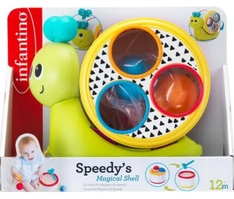 Παιχνίδι δραστηριοτήτων Infantino Speedy’s Magical Shell | Παιδικά παιχνίδια στο Fatsules