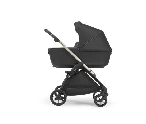 Σύστημα μεταφοράς Inglesina Electa Quattro Upper Black με σκελετό Iridio Black και παιδικό κάθισμα αυτοκινήτου Darwin | Πολυκαρότσια 3 σε 1 στο Fatsules
