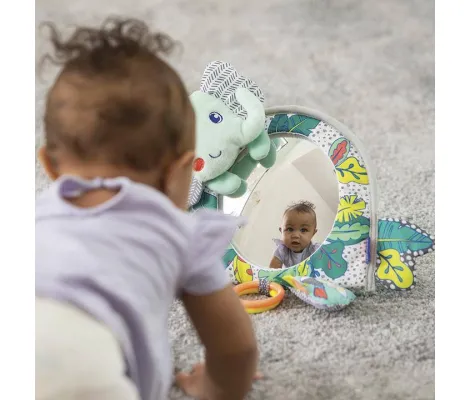 Βρεφικός καθρέφτης ελεφαντάκι Infantino Discover & Play Activity Mirror | Μαλακά-Κρεμαστά Παιχνίδια στο Fatsules