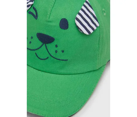 Mayoral Καπέλο με γείσο ECOFRIENDS σκυλάκι Πράσινο | Καπέλα στο Fatsules