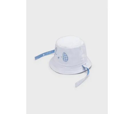 Mayoral Καπέλο διπλής όψης Λευκό-Γαλάζιο | Καπέλα στο Fatsules