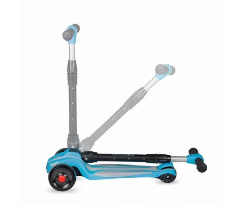 Αναδιπλούμενο πατίνι Smart Baby Scooter Coccolle Muvio  Baby Blue με φωτιζόμενες ρόδες! | Παιδικά παιχνίδια στο Fatsules
