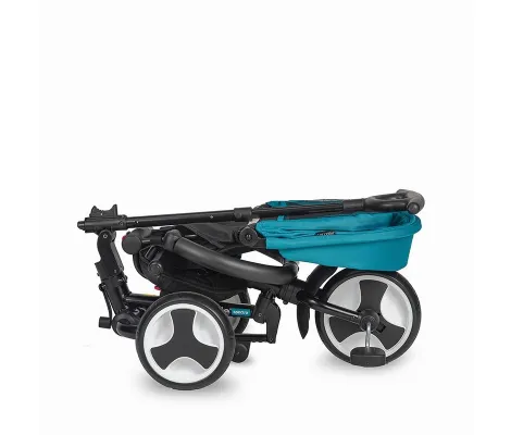 Αναδιπλούμενο τρίκυκλο ποδήλατο Smart Baby Coccolle Spectra Plus Turquoise Tide | Τρίκυκλα Ποδήλατα στο Fatsules