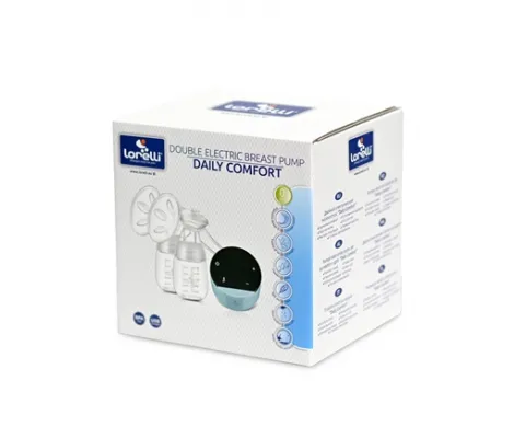 Ηλεκτρικό διπλό θήλαστρο Lorelli Daily Comfort Double White | Θηλασμός στο Fatsules