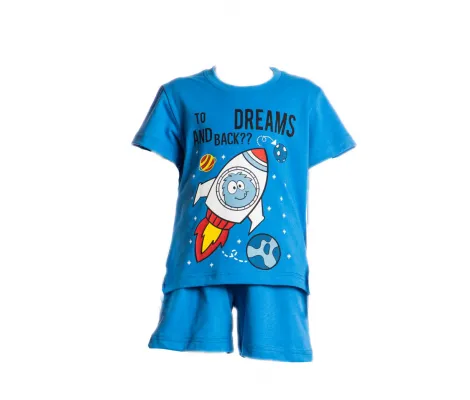 Dreams Παιδική πιτζάμα To dreams and back Μπλε | Άνοιξη-Καλοκαίρι 2022 στο Fatsules