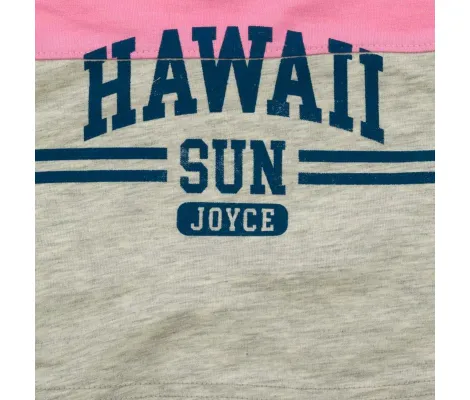 Joyce Σύνολο-σετ με σορτσάκι Hawaii Sun Ροζ | Σύνολα - Σετ στο Fatsules