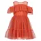 M&B Kid's Fashion Παιδικό Φόρεμα τούλι Κοραλί | Φορέματα στο Fatsules