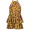 M&B Kid's Fashion Παιδικό Φόρεμα Lime Μωβ | Φορέματα στο Fatsules