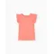 Zippy Παιδικό μπλουζάκι αμάνικο με βολάν Κοραλί | Μπλουζάκια - Πουλόβερ - Γιλέκα πλεκτά - Πουκάμισα - Τοπ στο Fatsules