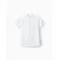 Zippy παιδικό πουκάμισο λινό Λευκό | Πουκάμισα -  Γιλέκα  Αμπιγιέ - Τιράντες - Παπιγιόν στο Fatsules