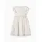 Zippy παιδικό φόρεμα αμπιγιέ Λευκό Χρυσό | Φορέματα - Φούστες - Τσάντες στο Fatsules