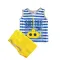 Ellepi Σύνολο-σετ κοντομάνικο-σορτσάκι Summer Γαλάζιο-Κίτρινο | Βρεφικά Ρούχα - Όλα τα προιόντα στο Fatsules