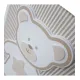 Βρεφικό κρεβάτι Pali Teddy Bear White-Warm Grey για στρώμα 126x64cm | Βρεφικά Κρεβάτια στο Fatsules