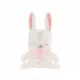 Κουβέρτα αγκαλιάς & λίκνου 3D Kikka Boo Rabbits in Love 75x100cm White | Κουβερτούλες στο Fatsules