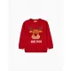 Zippy Christmas πουλόβερ 'Reideer' Κόκκινο | ZIPPY Φθινόπωρο-Χειμώνας 2022/23 στο Fatsules