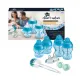 Tommee Tippee Advanced Anti-Colic Πλαστικά Μπιμπερό Σετ 9 τμχ Γαλάζιο για 0+ μηνών | Μπιμπερό - Θηλές στο Fatsules