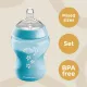 Tommee Tippee Closer To Nature Πλαστικά Μπιμπερό Σετ 9 τμχ Μπλε για 0+ μηνών | Μπιμπερό - Θηλές στο Fatsules