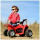 Ηλεκτροκίνητη και ποδοκίνητη παιδική Γουρούνα RIDE ON CAR Honda ATV 6V Κόκκινο Lorelli 18m+ | Στράτες και Περπατούρες στο Fatsules