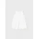 Mayoral Φόρεμα φοδραρισμένο λευκό | Mayoral Summer 2023 – 2 στο Fatsules
