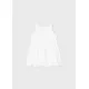 Mayoral Φόρεμα φοδραρισμένο λευκό | Mayoral Summer 2023 – 2 στο Fatsules