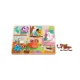 Ξύλινο Παιδικό Puzzle Σφηνώματα Κατοικίδια 7pcs Cangaroo Tooky Toys | Ξύλινα στο Fatsules