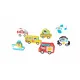 Ξύλινο παιδικό puzzle Σφηνώματα 7pcs Cangaroo Tooky Toys | Παιδικά παιχνίδια στο Fatsules