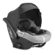 Σύστημα μεταφοράς Inglesina Aptica XT Quattro Horizon Grey με σκελετό Black και παιδικό κάθισμα αυτοκινήτου Cab | Πολυκαρότσια 3 σε 1 στο Fatsules