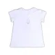 NEK Kids Wear Παιδικό σετ κολάν σορτς με μπλούζα 'Beautiful' Λευκό Ροζ | Σύνολα - Σετ στο Fatsules