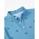 Zippy Παιδικό μπλουζάκι polo μπλε Ραφ | Μπλουζάκια - Πουλόβερ στο Fatsules