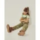 Zippy Παιδική ολόσωμη φόρμα Πράσινο | Ολόσωμες φόρμες Jumpsuit στο Fatsules
