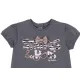 Chicco βρεφική μπλούζα κοντομάνικη 'Stripes' Ανθρακί | Βρεφικά μπλουζάκια-πουλόβερ στο Fatsules