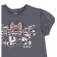 Chicco βρεφική μπλούζα κοντομάνικη 'Stripes' Ανθρακί | Βρεφικά μπλουζάκια-πουλόβερ στο Fatsules