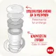Nuk Mini Magic Cup Εκπαιδευτικό Ποτηράκι με Χείλος & Καπάκι 6m+ 'Ακουα | Θερμός υγρών και παγουρίνα στο Fatsules