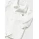 Mayoral Πουκάμισο μακρυμάνικο και παπιγιόν λευκό | Βρεφικά πουκάμισα - Τιράντες - Παπιγιόν στο Fatsules