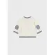 Mayoral Ζέρσεϊ ζακάρ άσπρο | Βρεφικά μπλουζάκια-πουλόβερ στο Fatsules
