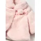 Mayoral Παλτό με γουνάκι ροζ απαλό | Βρεφικά Μπουφάν -  Αντιανεμικά Μπουφάν - Μοντγκόμερι - Παλτά - Ζακέτες - Μπολερό - Σακάκια - Αμάνικα μπουφάν στο Fatsules