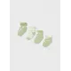 Mayoral Σετ 4 καλτσάκια πράσινο κλειστό | Βρεφικά καπέλα - Βρεφικές κορδέλες - τσιμπιδάκια - Βρεφικές κάλτσες - καλσόν - σκουφάκια - γαντάκια για μωρά στο Fatsules