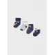 Mayoral Σετ 4 καλτσακια μπλε σκουρ | Βρεφικά καπέλα - Βρεφικές κορδέλες - τσιμπιδάκια - Βρεφικές κάλτσες - καλσόν - σκουφάκια - γαντάκια για μωρά στο Fatsules
