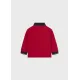 Mayoral Πόλο μακρυμάνικο αμπιγέ κόκκινο | Βρεφικά μπλουζάκια-πουλόβερ στο Fatsules