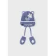 Mayoral Σετ σκουφος και γαντια μπλε | Βρεφικά καπέλα - Βρεφικές κορδέλες - τσιμπιδάκια - Βρεφικές κάλτσες - καλσόν - σκουφάκια - γαντάκια για μωρά στο Fatsules