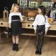 M&B Kid's Fashion Φόρεμα με τούλι Μαύρο Λευκό | Φορέματα - Φούστες - Τσάντες στο Fatsules