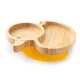 Eco Rascals Πιάτο Bamboo με χωρίσματα & βεντούζα Duck | Βρεφανάπτυξη στο Fatsules