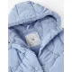Zippy βρεφικό μπουφάν με γούνινη επένδυση Γαλάζιο | Βρεφικά Μπουφάν -  Αντιανεμικά Μπουφάν - Μοντγκόμερι - Παλτά - Ζακέτες - Μπολερό - Σακάκια - Αμάνικα μπουφάν στο Fatsules