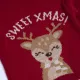 Chicco Christmas βρεφικό πουλόβερ 'Sweet Xmas' Κόκκινο | Βρεφικά μπλουζάκια-πουλόβερ στο Fatsules