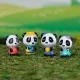Les Klorofil Oικογένεια "Panda" 4τμχ. | Παιδικά παιχνίδια στο Fatsules