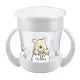 Nuk Mini Magic Cup Εκπαιδευτικό Ποτηράκι με Χείλος & Καπάκι 6m+ Winnie | Θερμός υγρών και παγουρίνα στο Fatsules