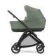 Σύστημα μεταφοράς Electa Quattro χρώμα Murray Green με σκελετό Total Black και παιδικό κάθισμα αυτοκινήτου Darwin Infant Recline | Πολυκαρότσια 3 σε 1 στο Fatsules