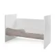 Πολυμορφικό κρεβάτι Lorelli Multi 5 σε 1 White/Artwood + Δώρο το στρώμα | Πολυμορφικά Κρεβάτια στο Fatsules